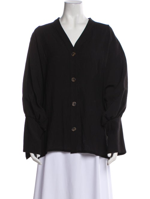 By Malene Birger V-Neck Mini Dress