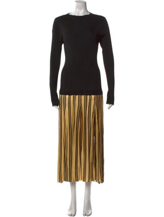 By Malene Birger Bateau Neckline Long Dress