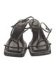 By Malene Birger Leather Slingback Sandals