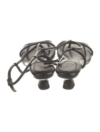 By Malene Birger Leather Slingback Sandals