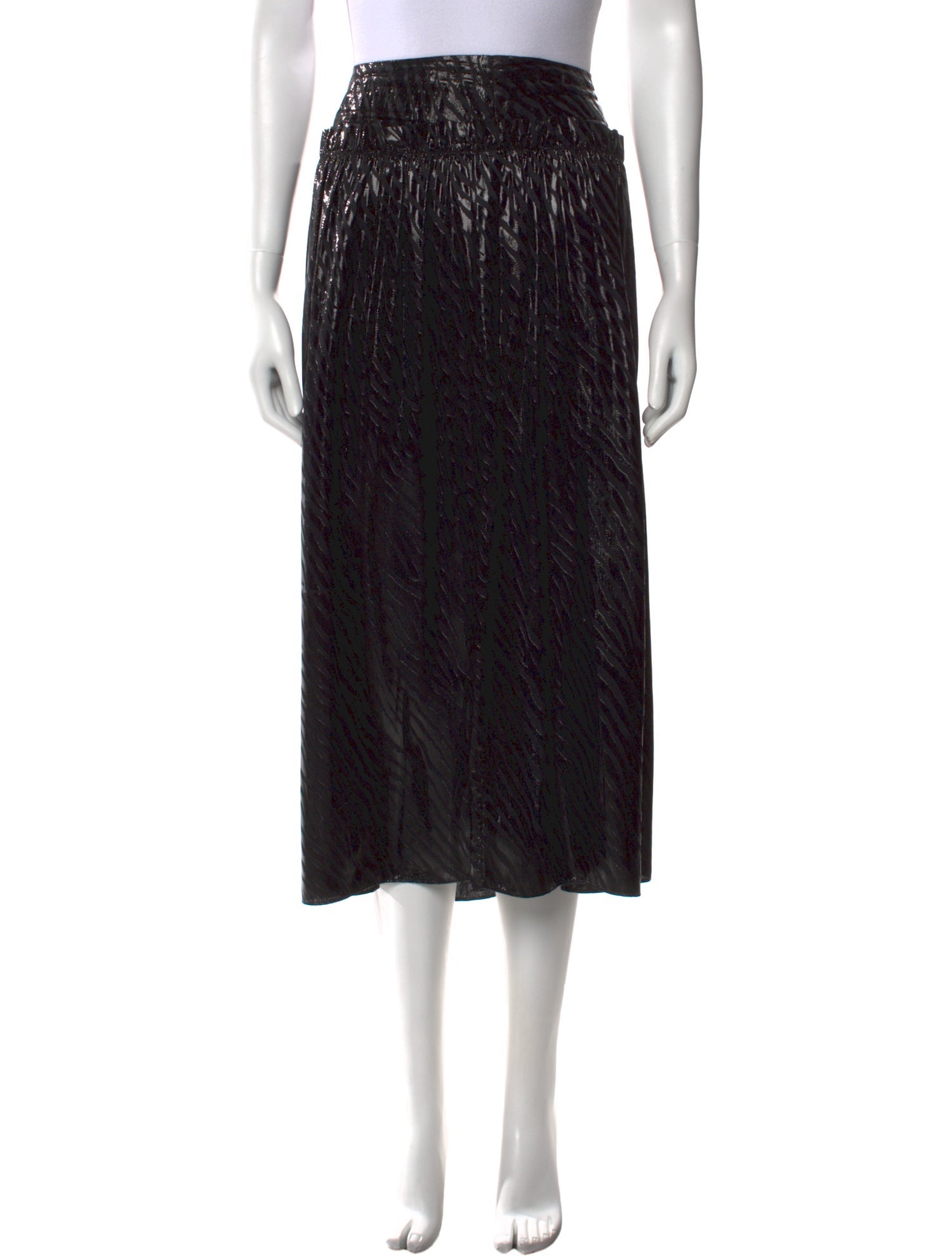 By Malene Birger Silk Midi Length Skirt