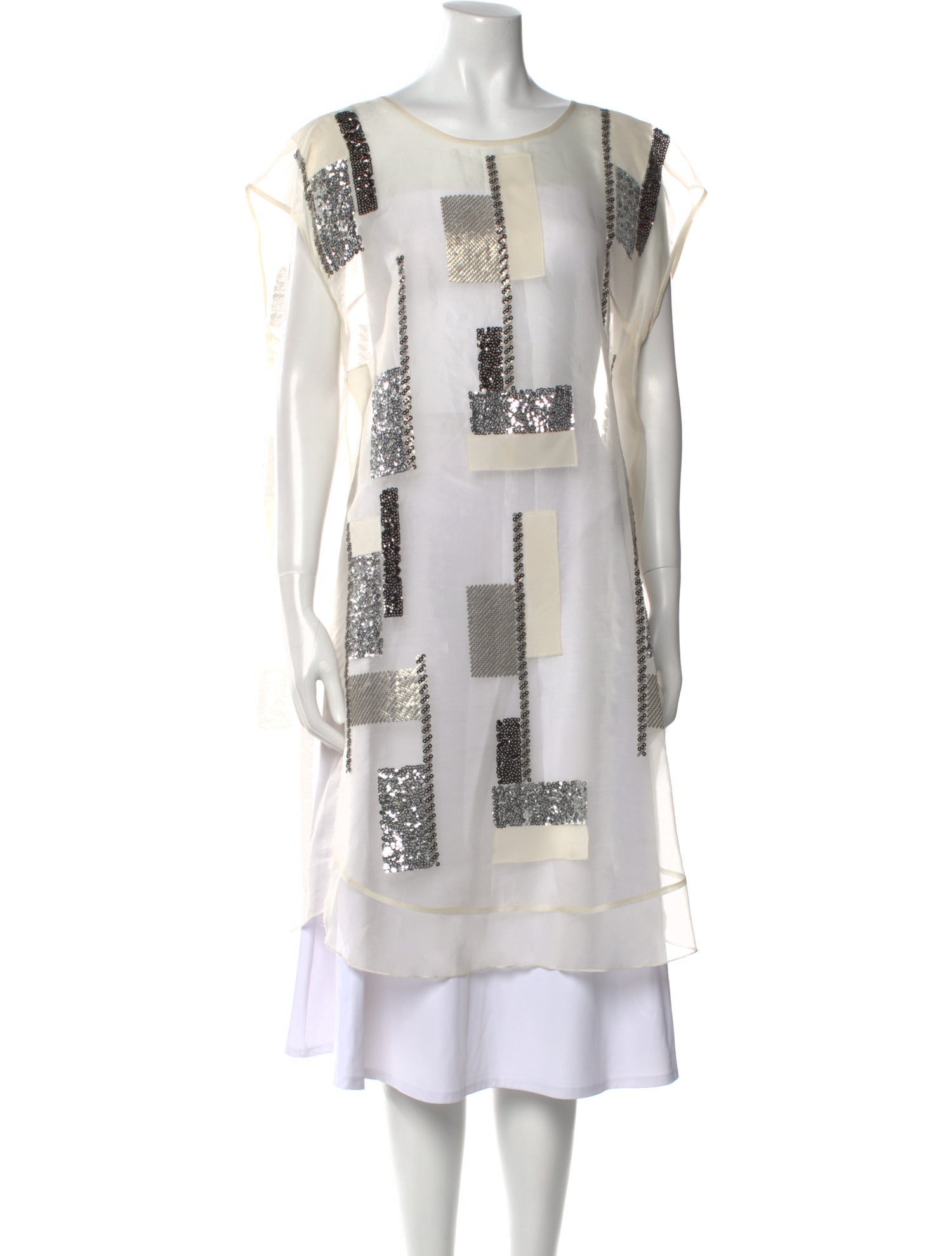 By Malene Birger Printed Knee-Length Dress