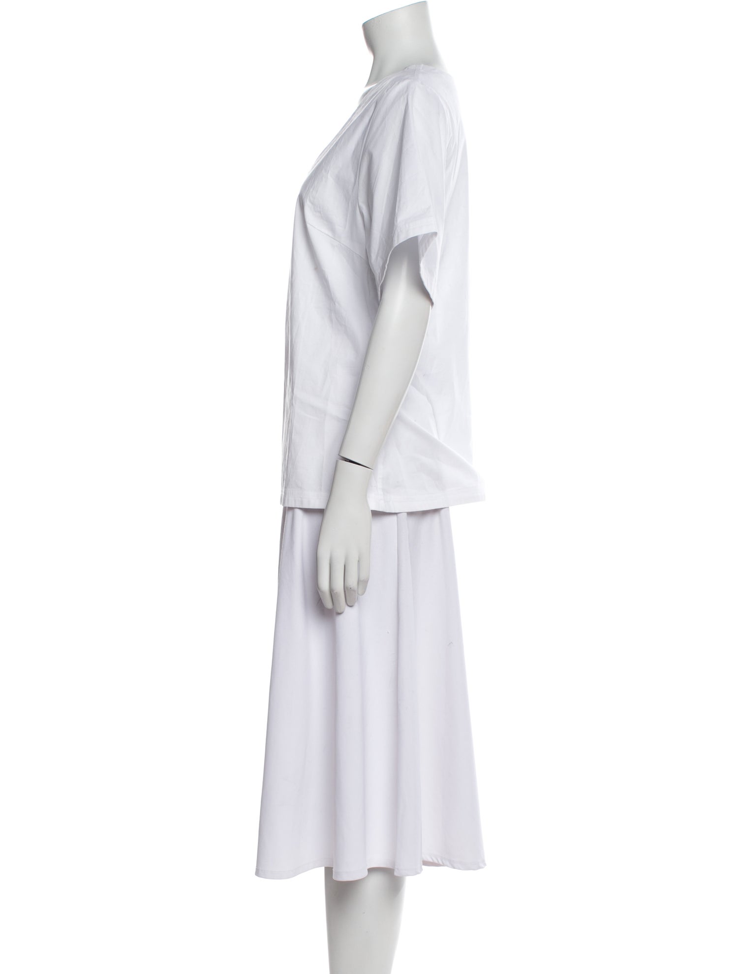 By Malene Birger Scoop Neck Short Sleeve T-Shirt