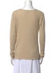 By Malene Birger Scoop Neck Long Sleeve Top