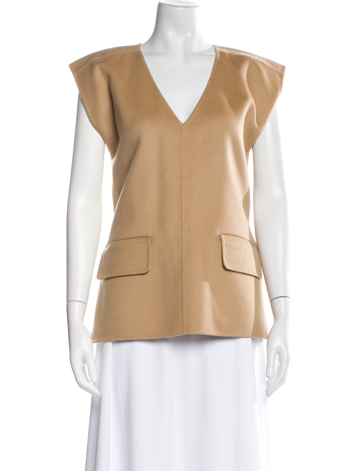 By Malene Birger Wool V-Neck Blouse