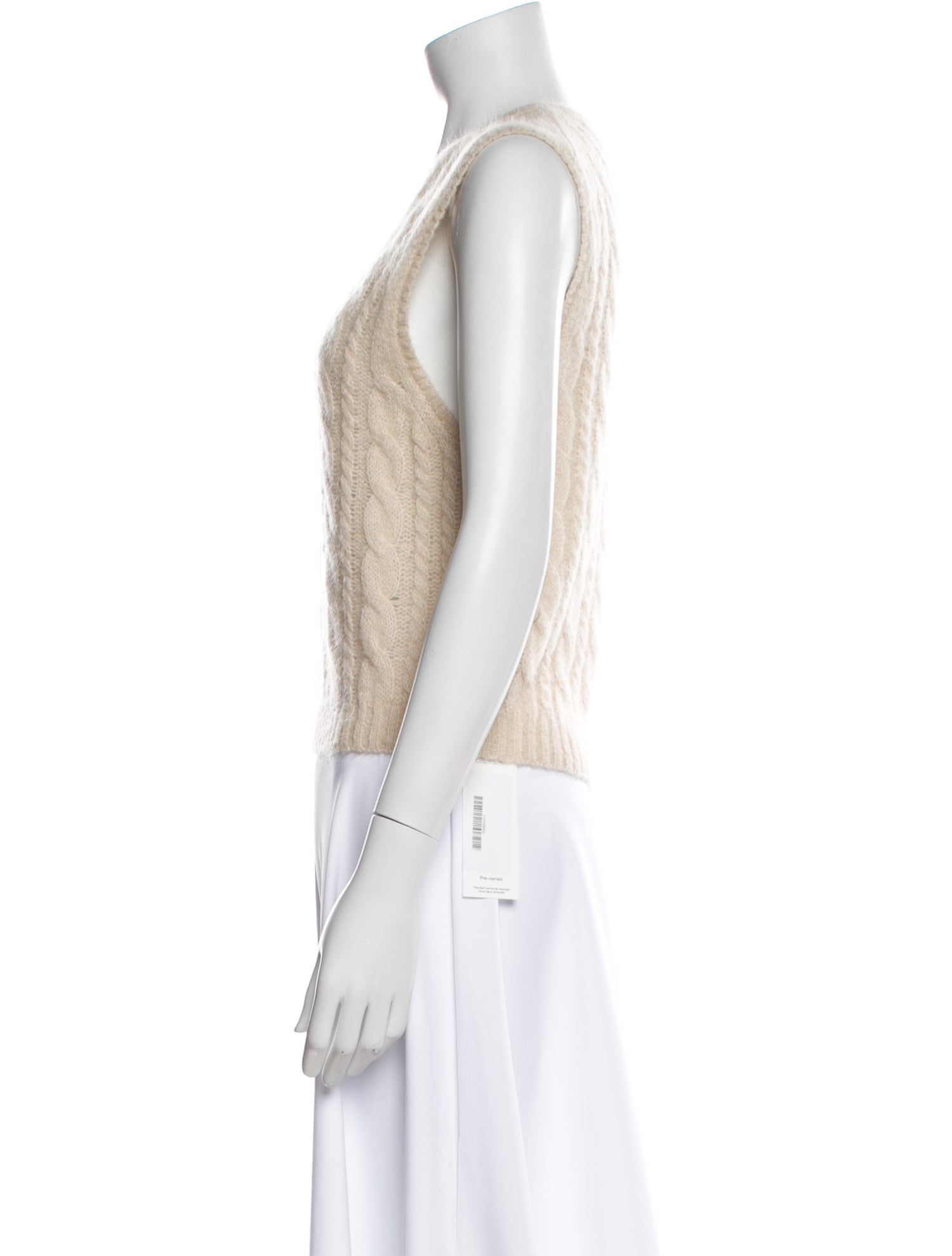 By Malene Birger Patterned V-Neck Sweater