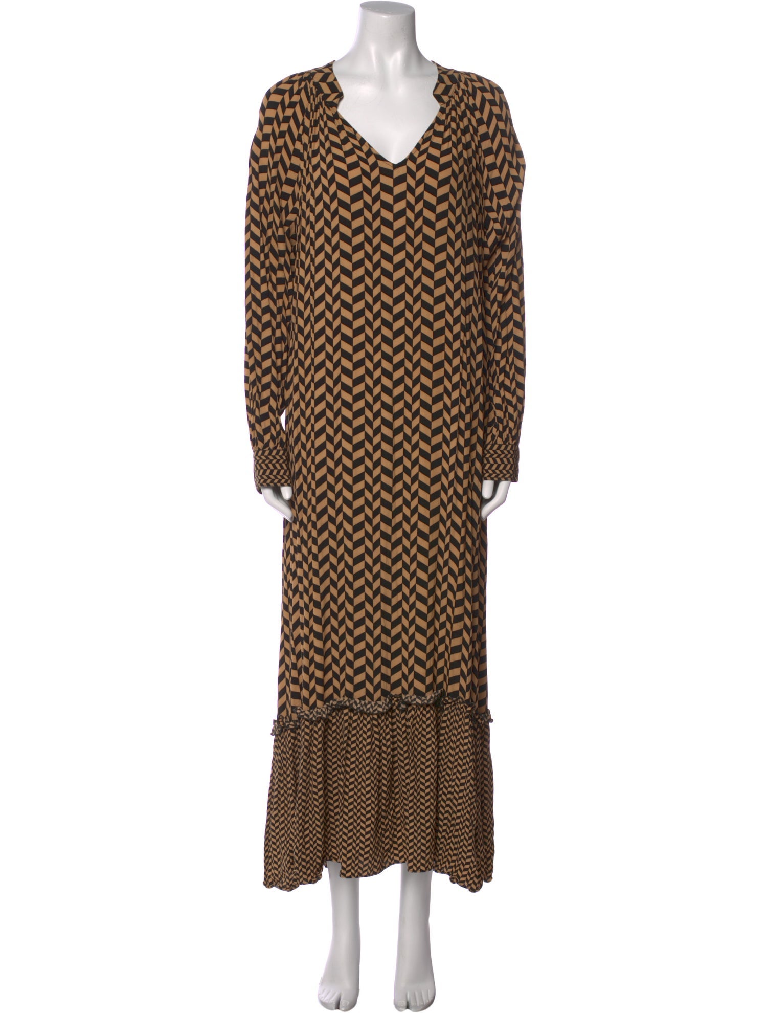 By Malene Birger Printed Long Dress