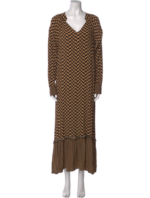 By Malene Birger Printed Long Dress