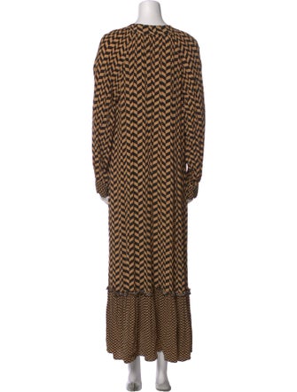 By Malene Birger Printed Long Dress