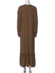 By Malene Birger Printed Long Dress