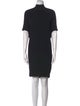 By Malene Birger Turtleneck Mini Dress