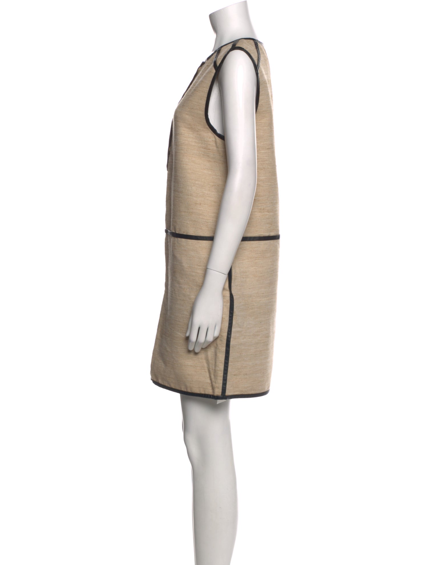 By Malene Birger Striped Mini Dress