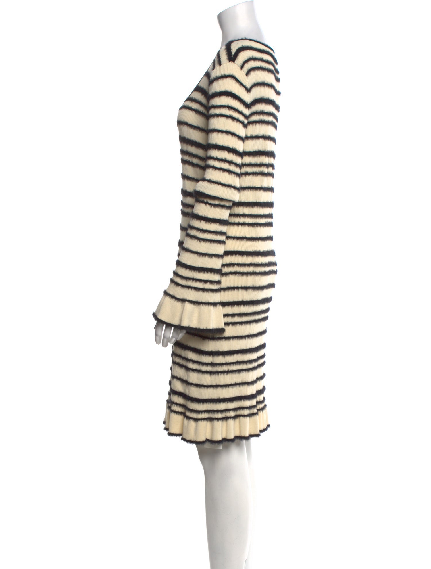 By Malene Birger Striped Knee-Length Dress