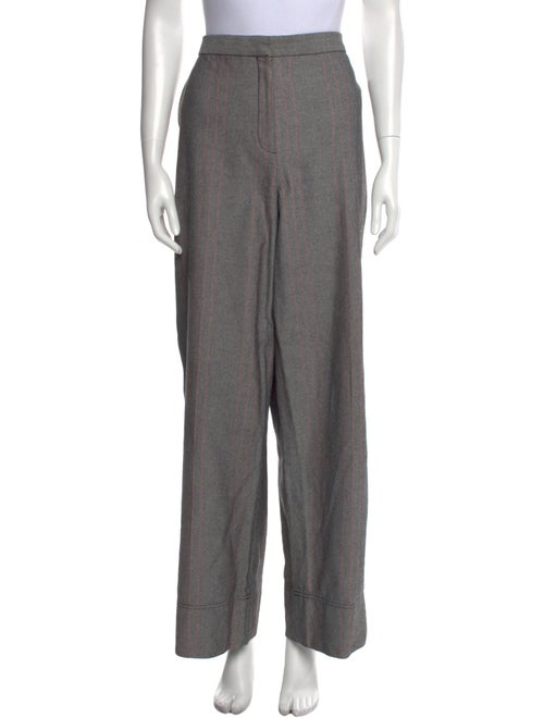 By Malene Birger Striped Wide Leg Pants