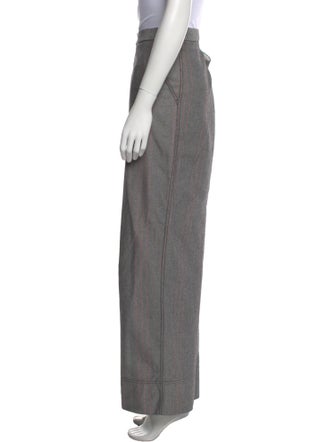 By Malene Birger Striped Wide Leg Pants