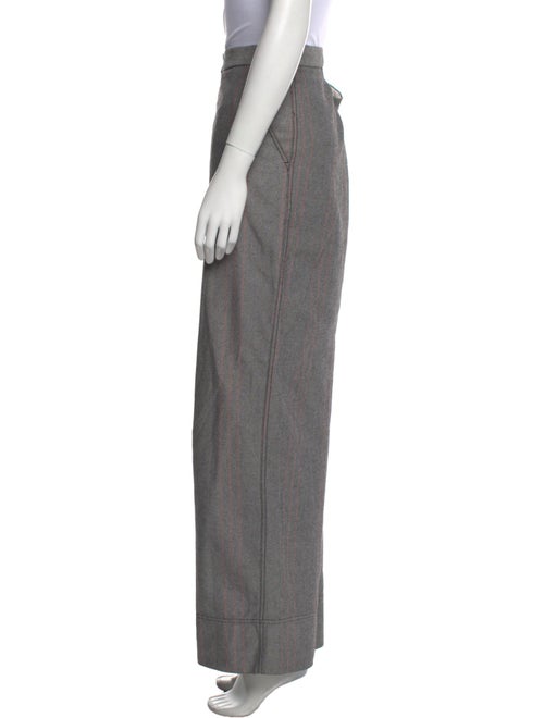 By Malene Birger Striped Wide Leg Pants