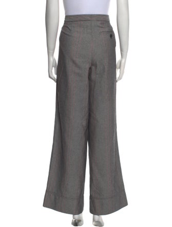 By Malene Birger Striped Wide Leg Pants