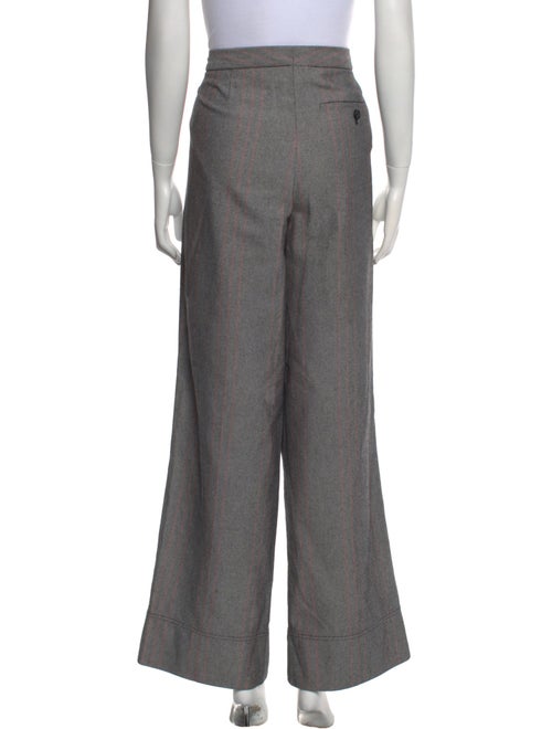 By Malene Birger Striped Wide Leg Pants