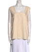 By Malene Birger Square Neckline Sleeveless Blouse