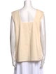 By Malene Birger Square Neckline Sleeveless Blouse