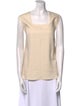 By Malene Birger Silk Square Neckline Top