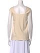 By Malene Birger Silk Square Neckline Top