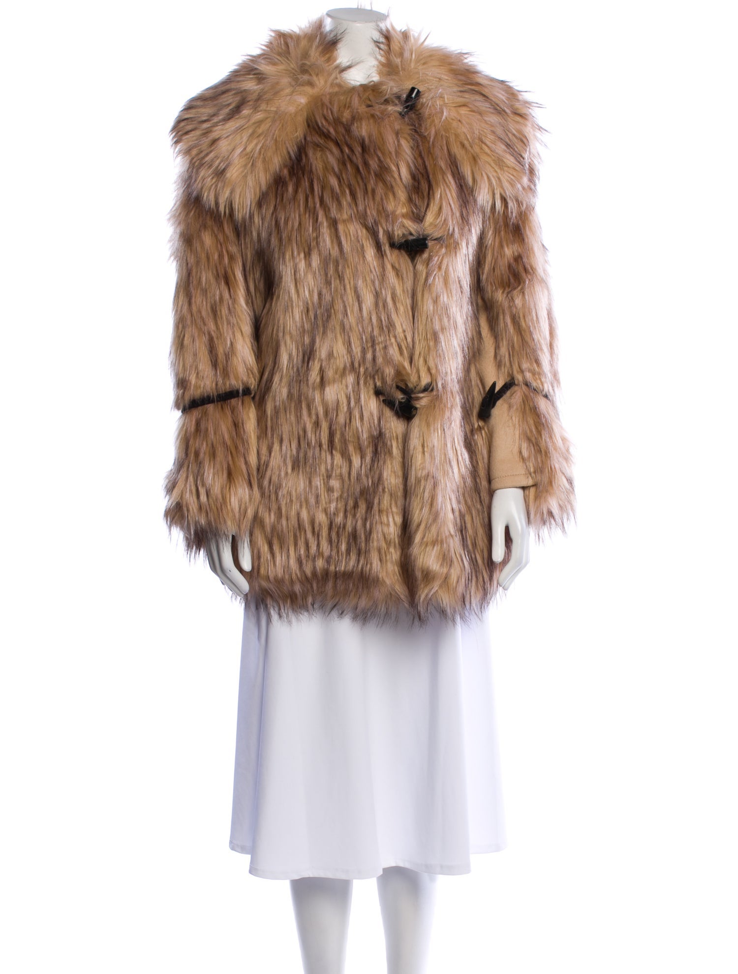 By Malene Birger Wool Faux Fur Coat w/ Tags