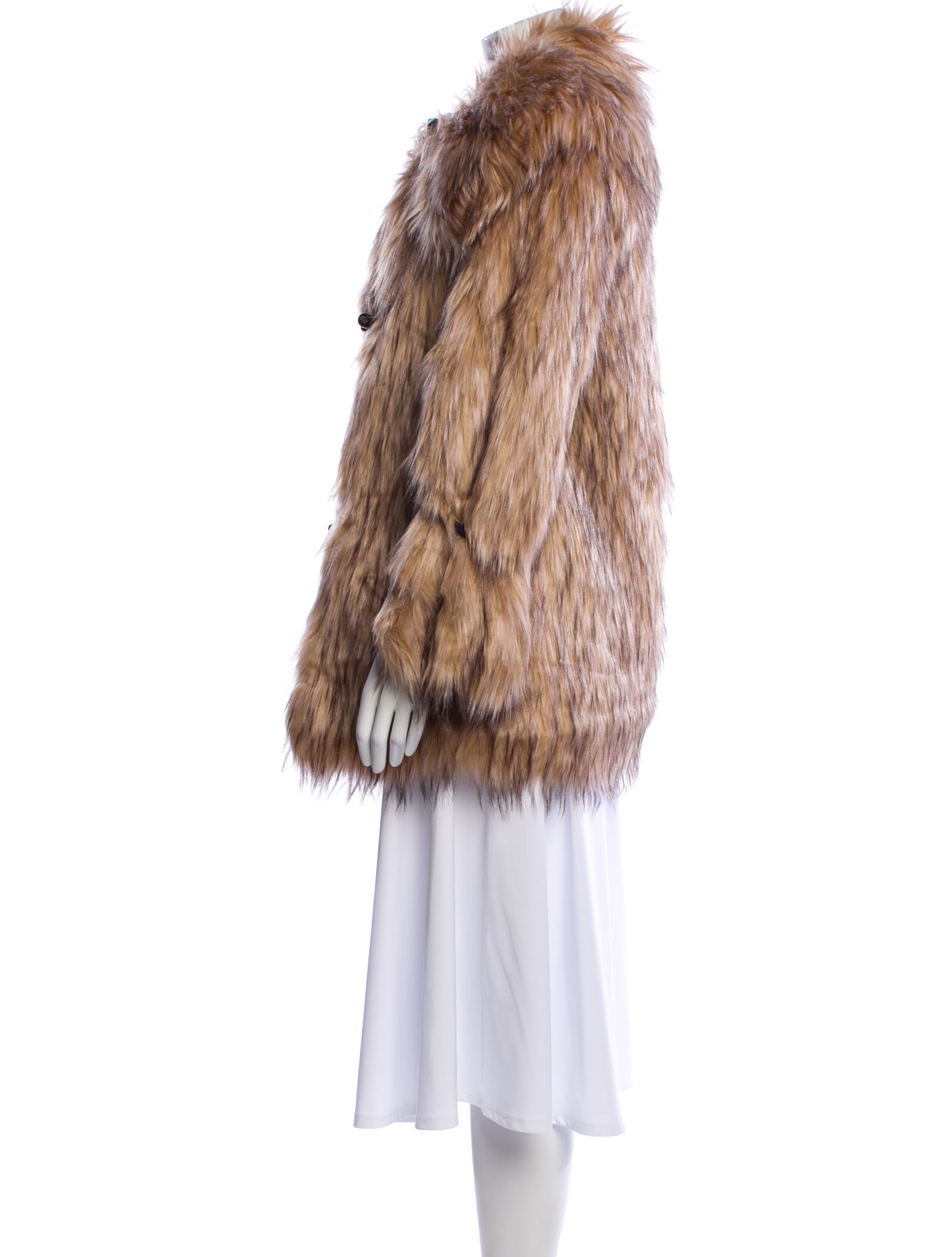 By Malene Birger Wool Faux Fur Coat w/ Tags