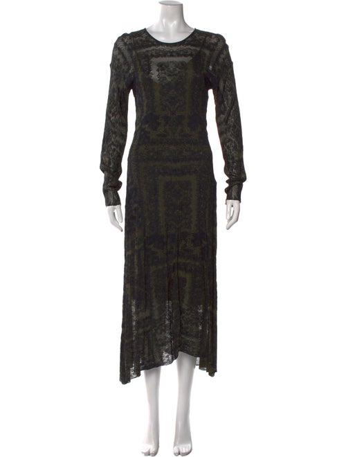 By Malene Birger Printed Long Dress