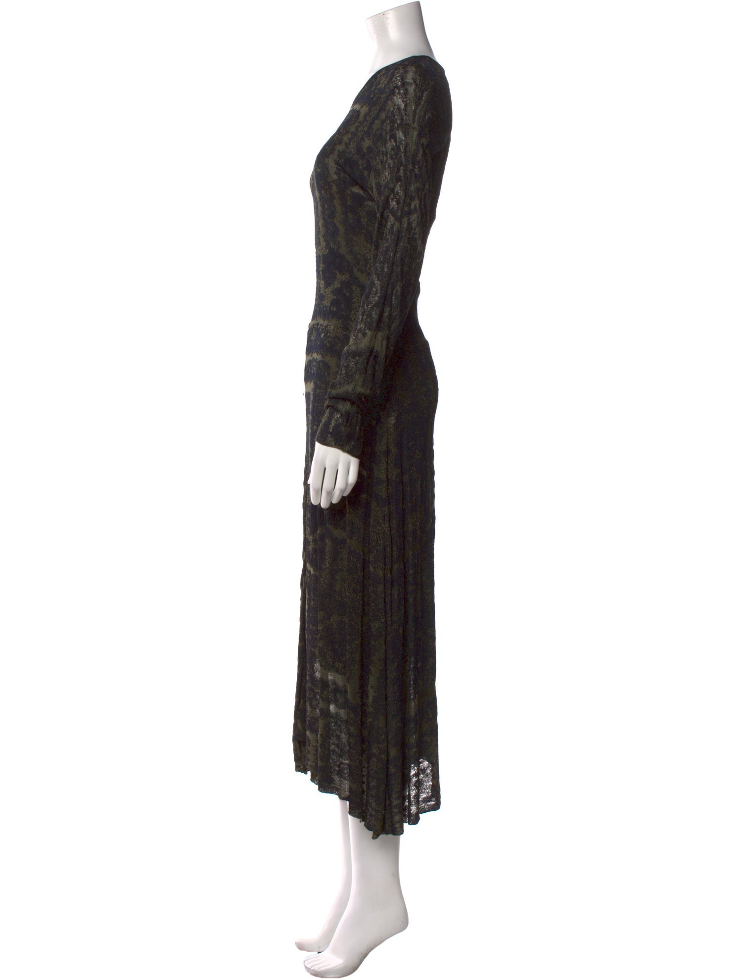 By Malene Birger Printed Long Dress