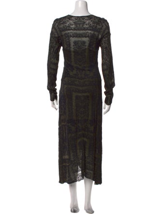 By Malene Birger Printed Long Dress