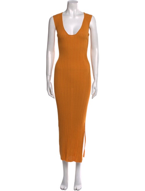 By Malene Birger Scoop Neck Long Dress