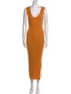 By Malene Birger Scoop Neck Long Dress