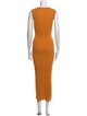 By Malene Birger Scoop Neck Long Dress