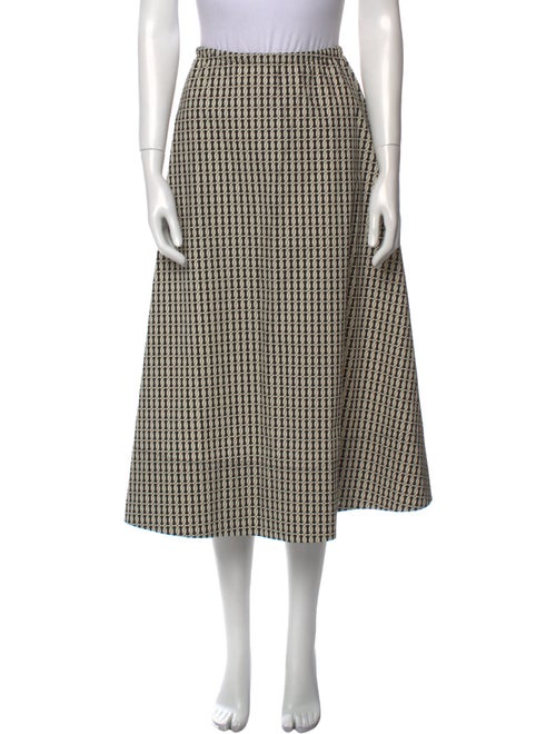 By Malene Birger Printed Midi Length Skirt