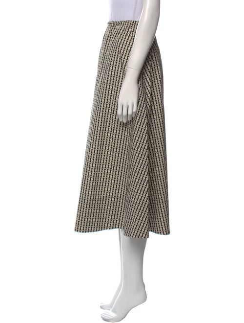 By Malene Birger Printed Midi Length Skirt