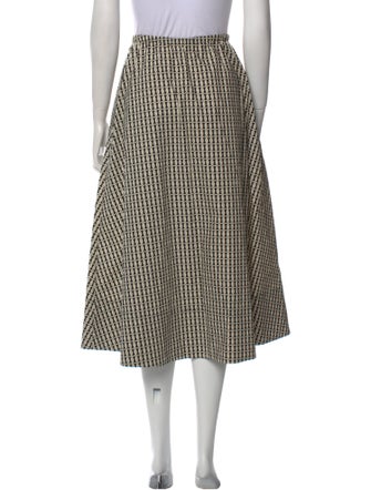 By Malene Birger Printed Midi Length Skirt