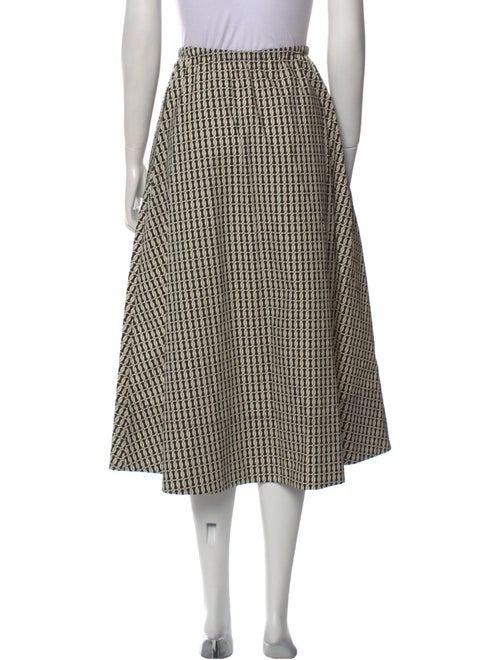 By Malene Birger Printed Midi Length Skirt