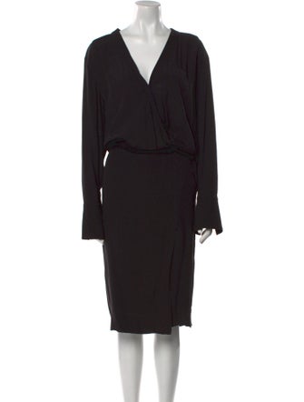 By Malene Birger V-Neck Midi Length Dress