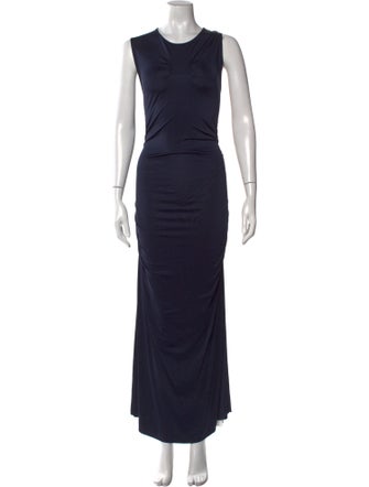 By Malene Birger Crew Neck Long Dress