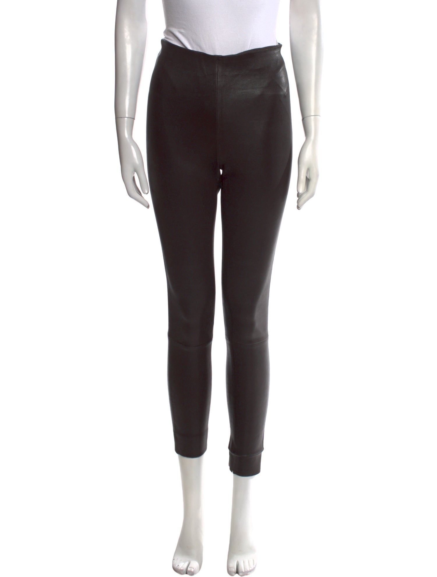 By Malene Birger Leather Skinny Leg Pants