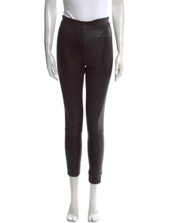 By Malene Birger Leather Skinny Leg Pants
