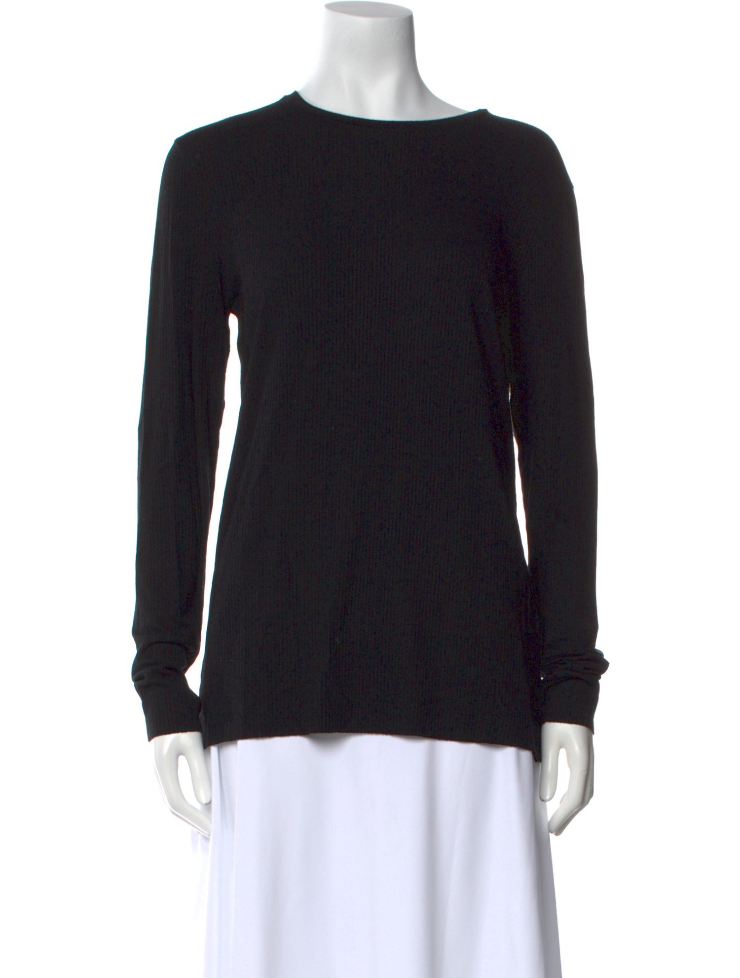 By Malene Birger Bateau Neckline Long Sleeve Top