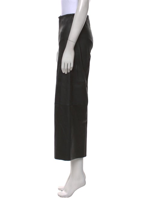 By Malene Birger Leather Wide Leg Pants
