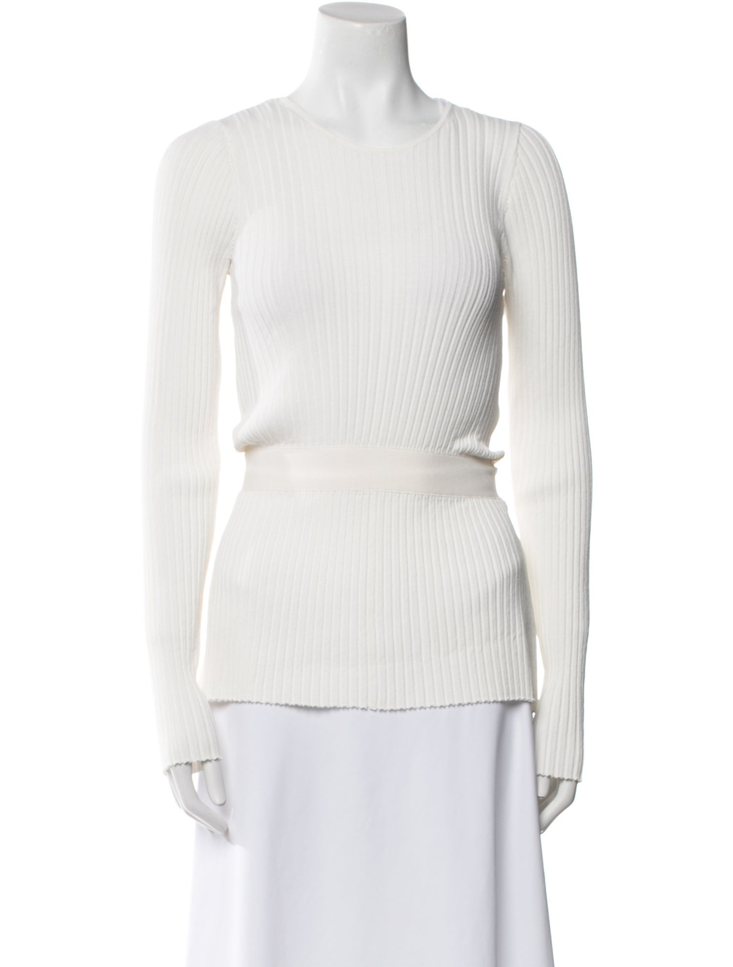 By Malene Birger Crew Neck Long Sleeve Top