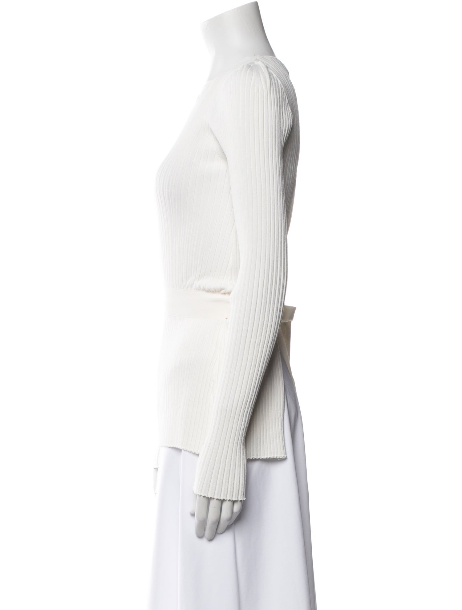By Malene Birger Crew Neck Long Sleeve Top