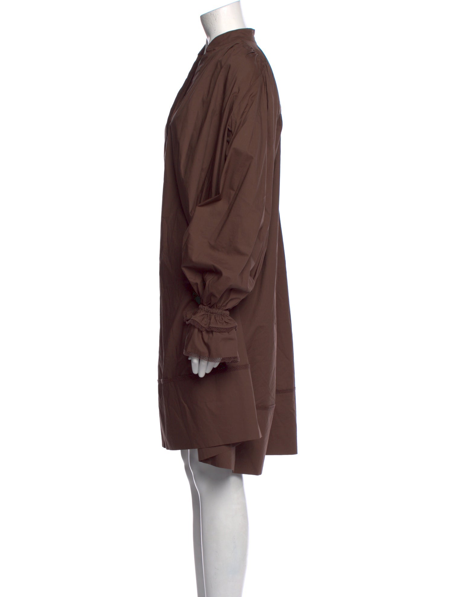 By Malene Birger V-Neck Knee-Length Dress