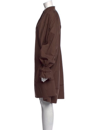 By Malene Birger V-Neck Knee-Length Dress