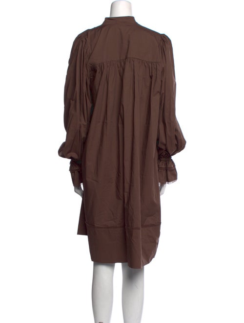 By Malene Birger V-Neck Knee-Length Dress