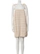 By Malene Birger Square Neckline Mini Dress
